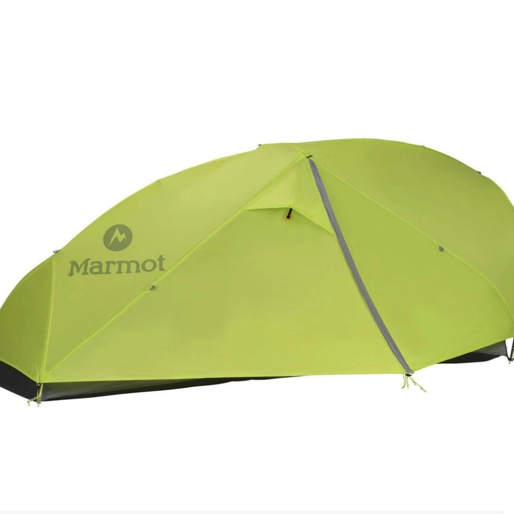 Excellent condition Marmot Force 1p tent and a Force 1p footprint
